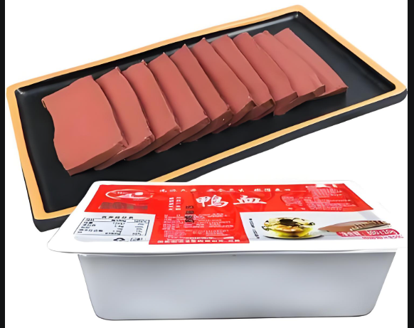 龍應(yīng)鴨血豆腐全自動灌裝封口機